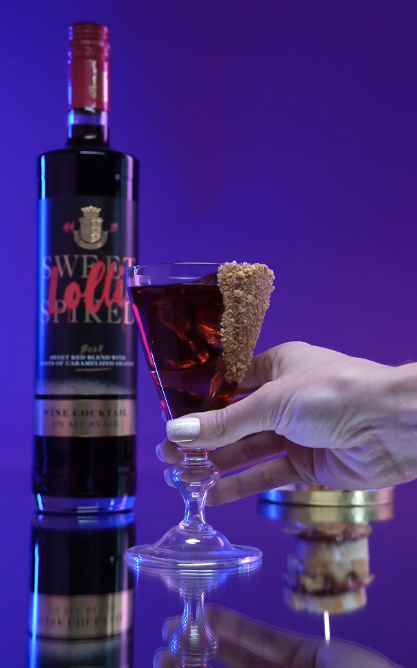 Lolli PB&J Sweet Red Wine Cocktail