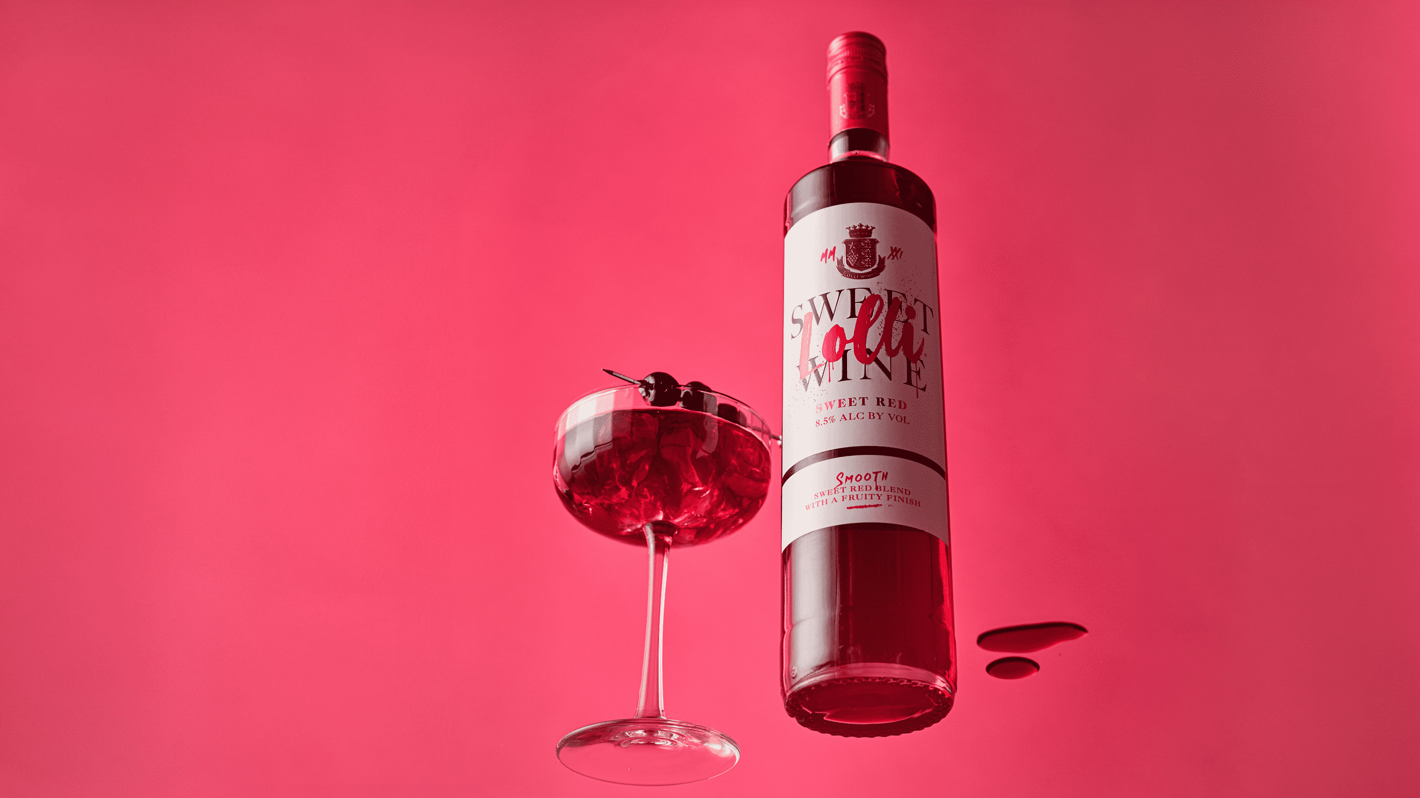 Red Wine Drinks & Mixers Banner