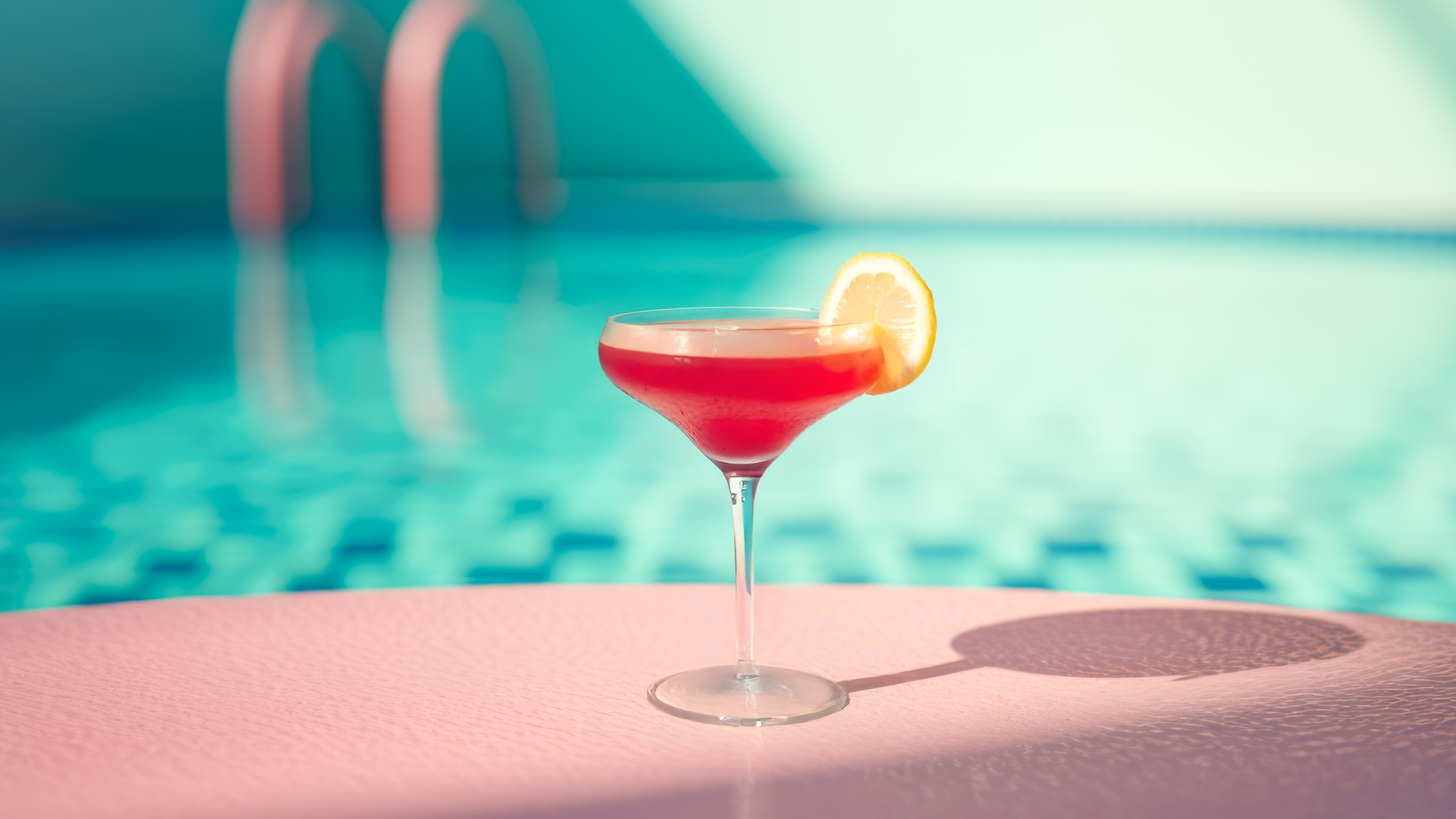 Summer Cocktail by the Pool