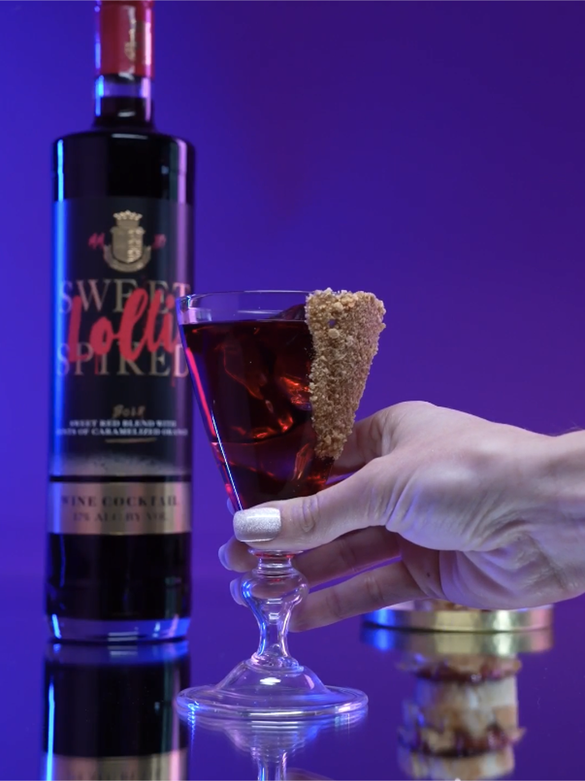 PB&J Red Wine Cocktail