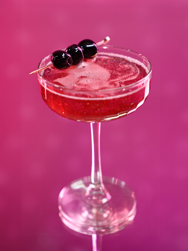 Lolli Cherry Sparkles Sweet Red Wine Cocktail
