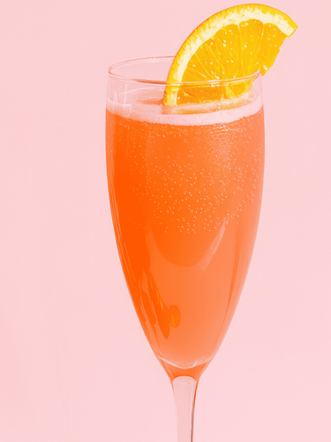 Red Wine Mixed with Citrus Juice